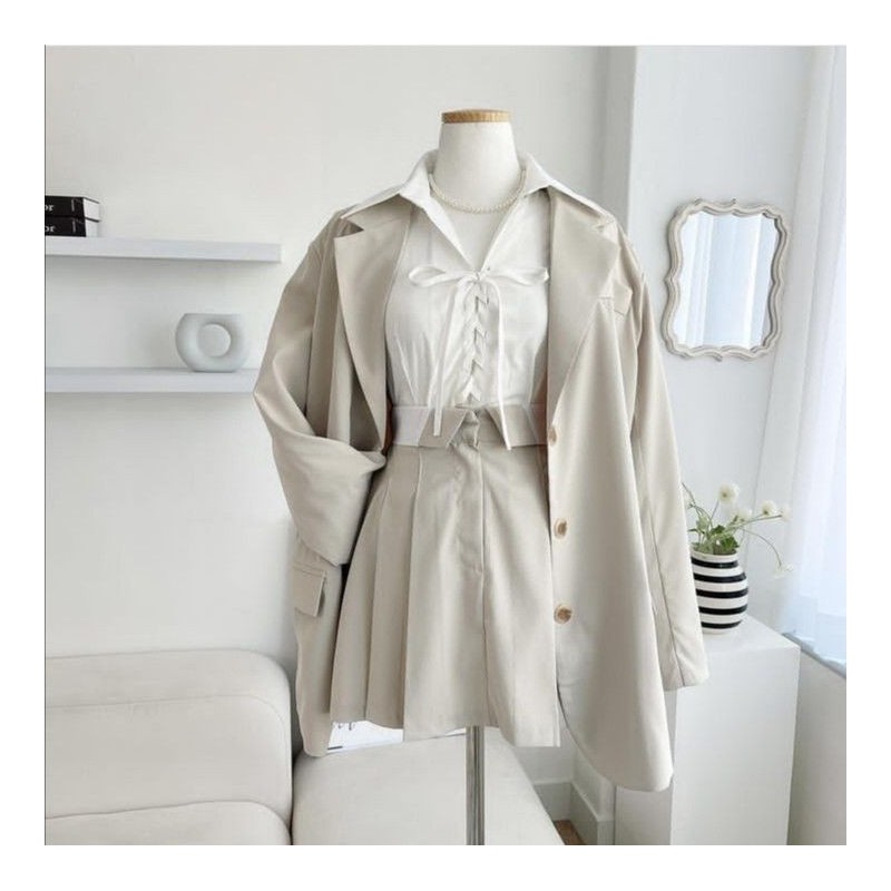 Dress Coksu in White